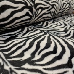 Pels imiteret 119,- Korthret zebra