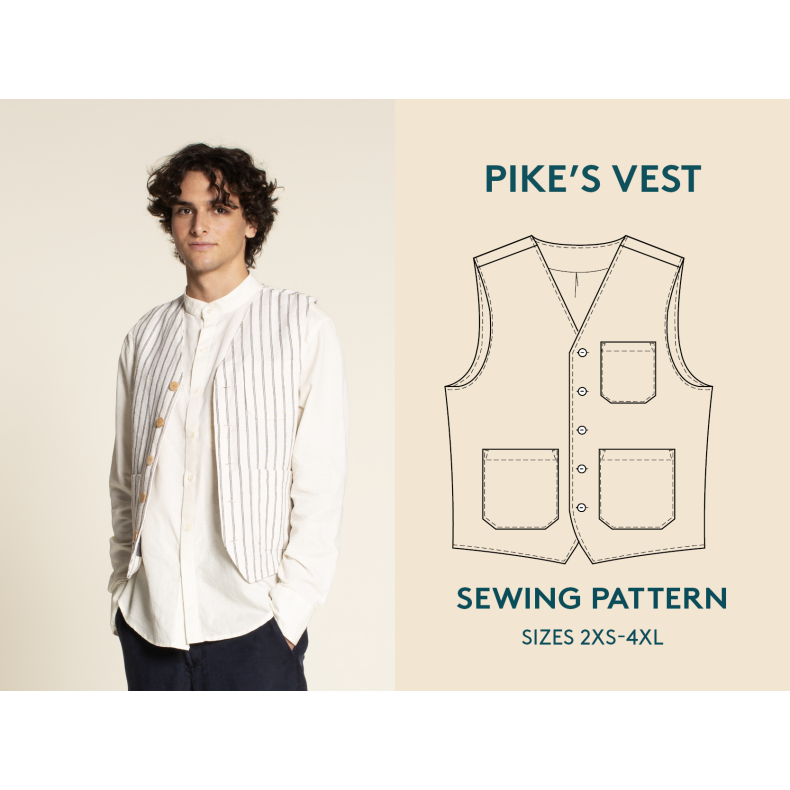 Wardrobe by me // Pikes vest 2XS - 4XXL