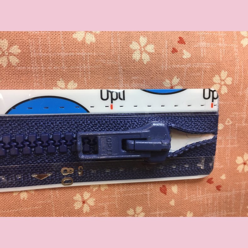 Lynl�s til jakke 30-80cm BL� M�RKEBL�