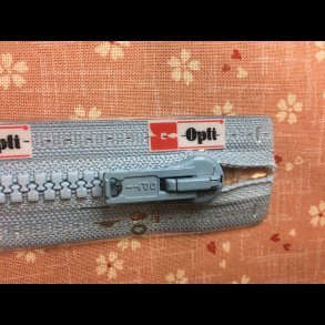 Lynls til jakke 30-80cm BL LYSEBL