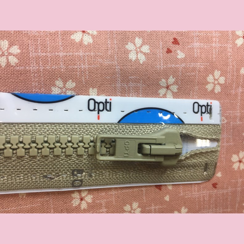 Lynl�s til jakke 30-80cm KAKI