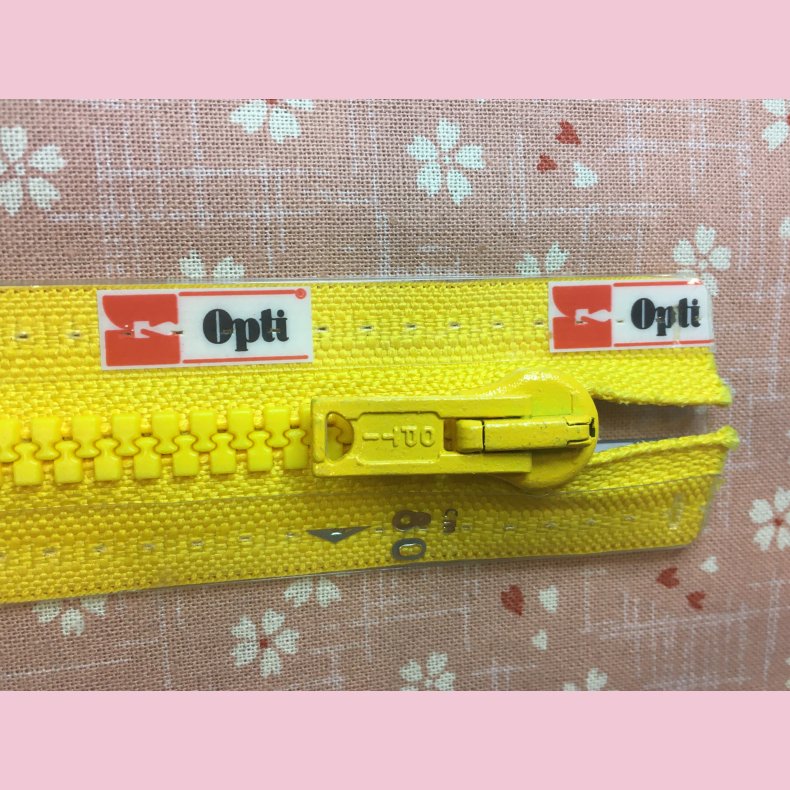 Lynl�s til jakke 30-80cm GUL