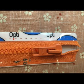 Lynls til jakke 30-80cm ORANGE