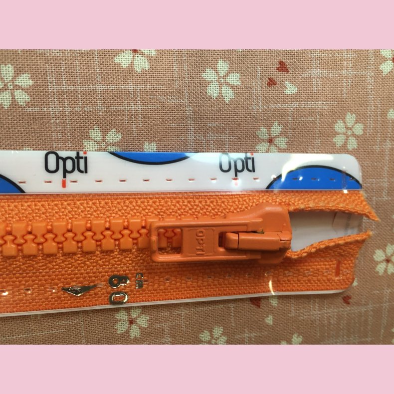 Lynl�s til jakke 30-80cm ORANGE