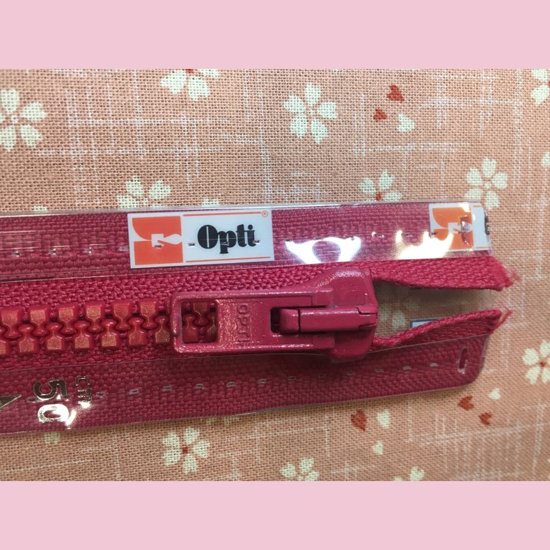 Lynl�s til jakke 30-80cm R�D VINR�D