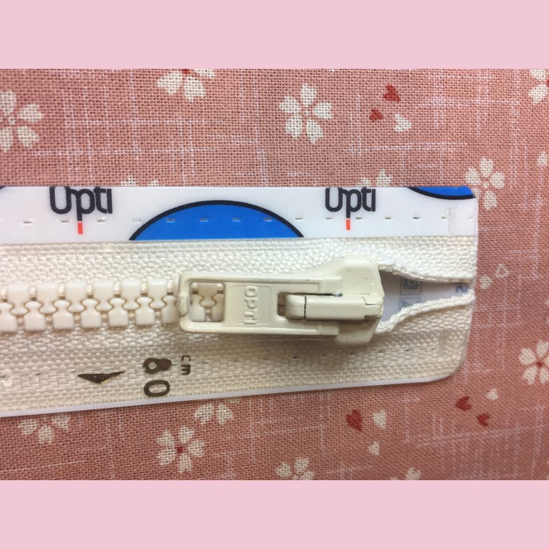 Lynl�s til jakke 30-80cm BEIGE LYSBEIGE