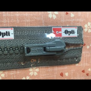 Lynls til jakke 30-80cm GR MELLEMGR