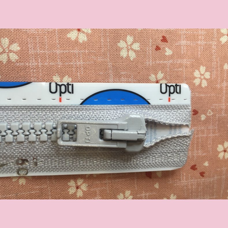 Lynl�s til jakke 30-80cm GR� LYSEGR�