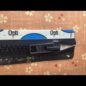 Lynls til jakke 30-80cm BL MARINE