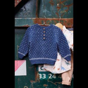 Sarah Bluse m. snefnug str. 3m-6r