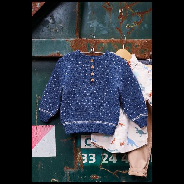 Sarah Bluse m. snefnug str. 3m-6r