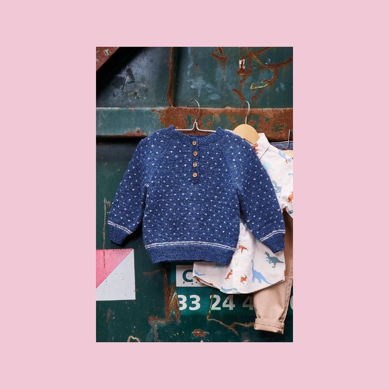 Sarah Bluse m. snefnug str. 3m-6�r