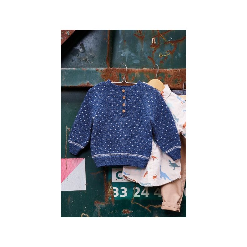 Sarah Bluse m. snefnug str. 3m-6r