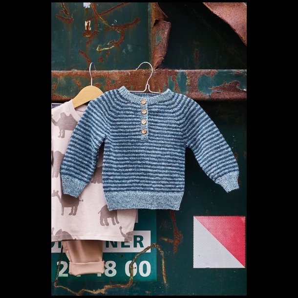 Sarah Bluse m. striber Str. 3m-6r 