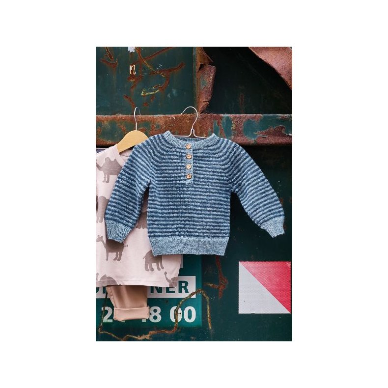 Sarah Bluse m. striber Str. 3m-6r 