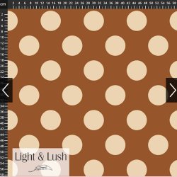 Viskose Vvet // Big Dots Camel