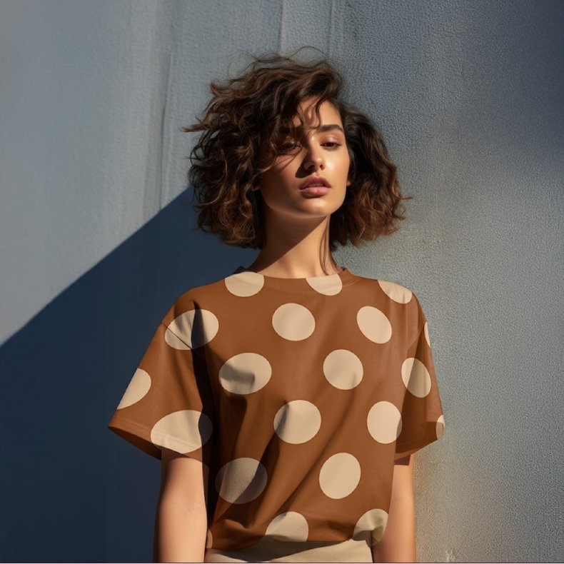 Viskose V�vet // Big Dots Camel