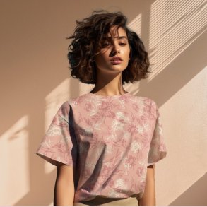 Viskose Vvet // Old Rose Romio