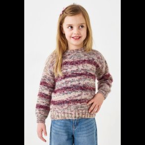 Selma Stribet sweater m. Angel 