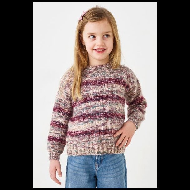 Selma Stribet sweater m. Angel 