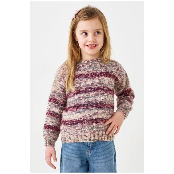 Selma Stribet sweater m. Angel 