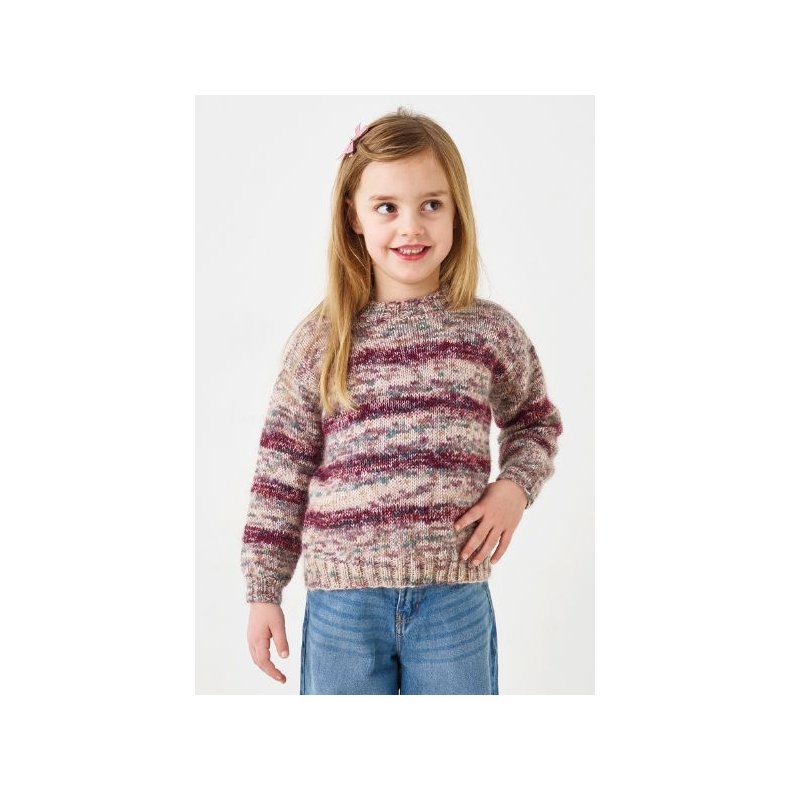 Selma Stribet sweater m. Angel 