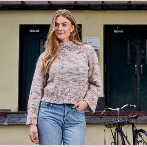 Strikkeopskrift PDF // Kamelia Raglansweater nr. 890515 DK SE NO