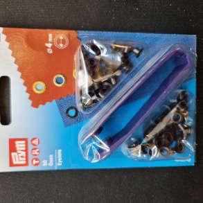 SN�RERINGE-KIT 50 STK �=4MM - SORT