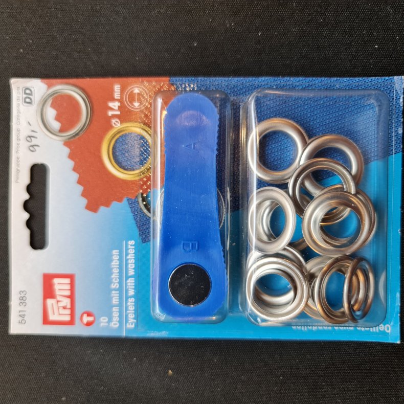 SN�RERINGE-KIT 10 STK �=14MM - S�LV