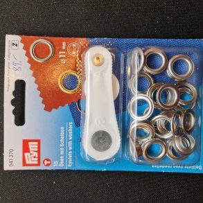 SN�RERINGE-KIT 15 STK �=11MM - S�LV