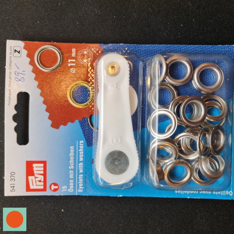 SNRERINGE-KIT 15 STK =11MM - SLV