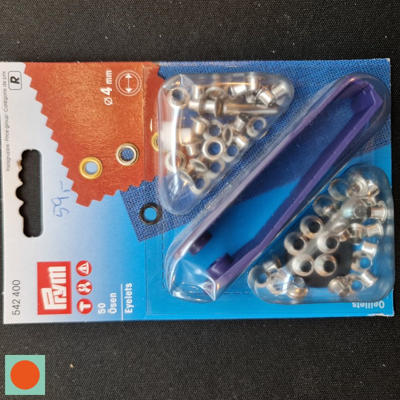SNRERINGE-KIT 50 STK =4MM - SLV