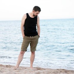 Men's summer pants  str. 30-54 - Wardrobe by me