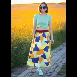 Vvet viskose // Choose Happy Bl Karry mint