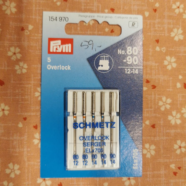 Symaskinen�l 59,- OVERLOCKER