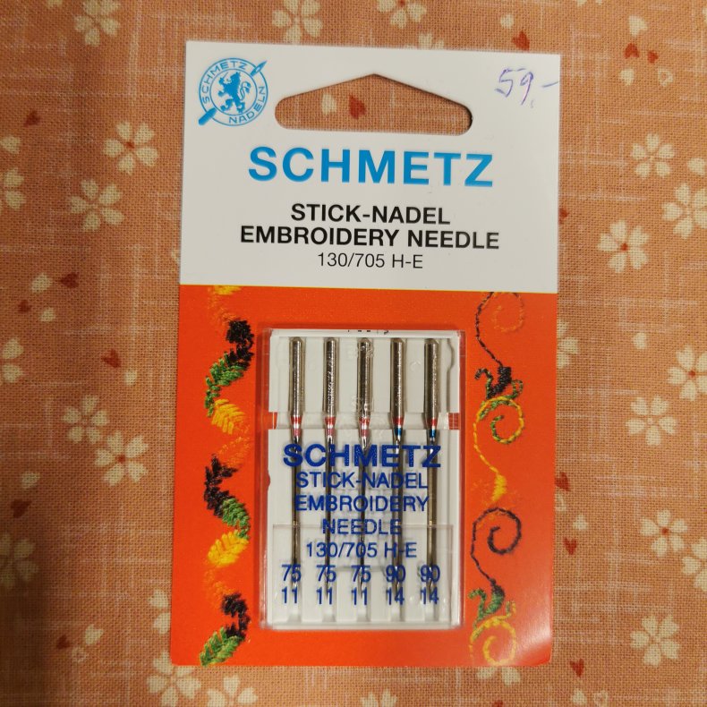 Symaskinen�l 59,- BRODERI