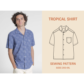 Wardrobe by me // Tropical shirt XXL - XXXXL