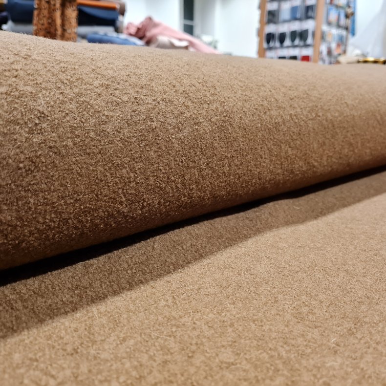 Uld - Valket 249,- Melange BRUN