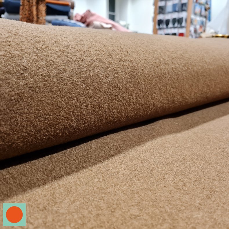 Uld - Valket 249,- Melange BRUN