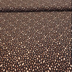 Viskose satin vvet 119,- Sort  brun hvid dyreprint