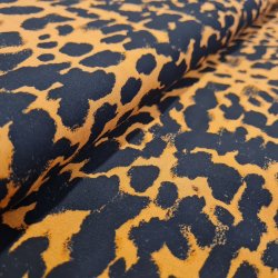 Viskose vvet 119,- Leopard karry Orange