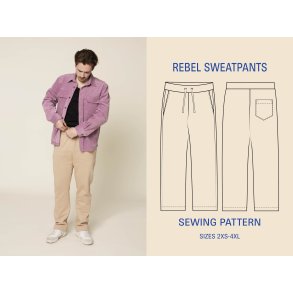 Wardrobe by me // Rebel Sweatpants XXS - XXXXL