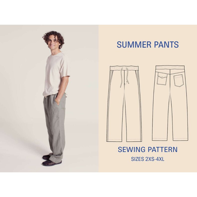 Wardrobe by me // Summer Pants XXL -XXXXL