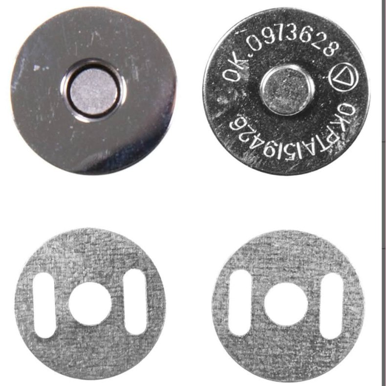 Magnet trykl�se  // 19 mm S�lv