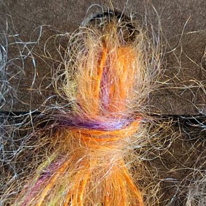 Fantastisk Mohair 101 // Orange lilla gr�n