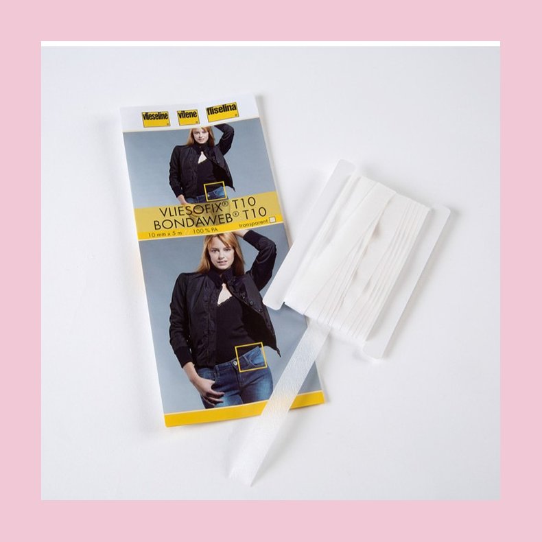 Bondaweb T10 Vliene // Stryggeopl�gnings b�nd 10mm 5m