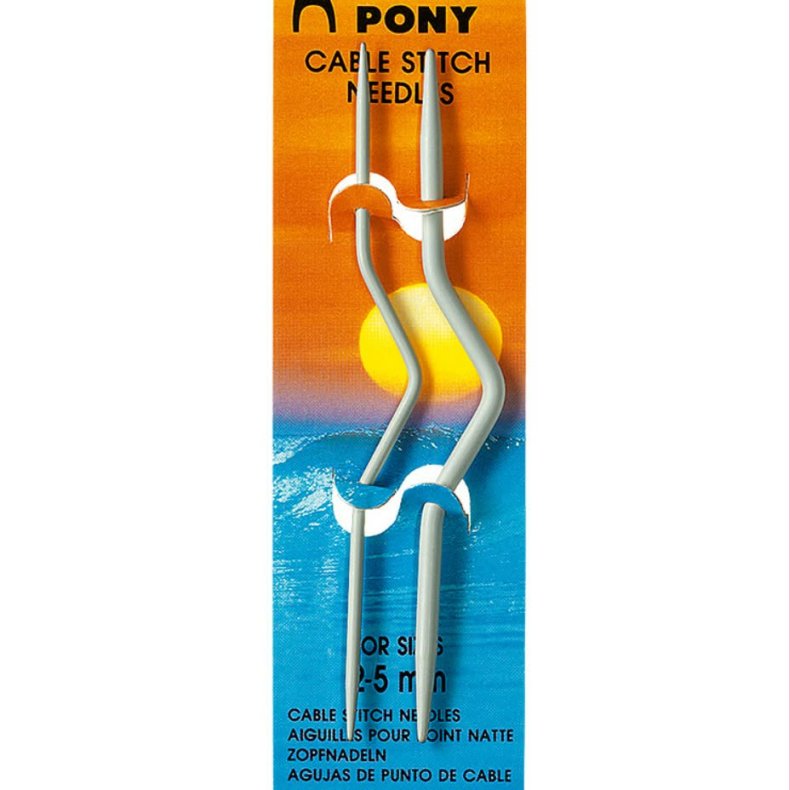 Cable strikke n�le // Snoningspinde 