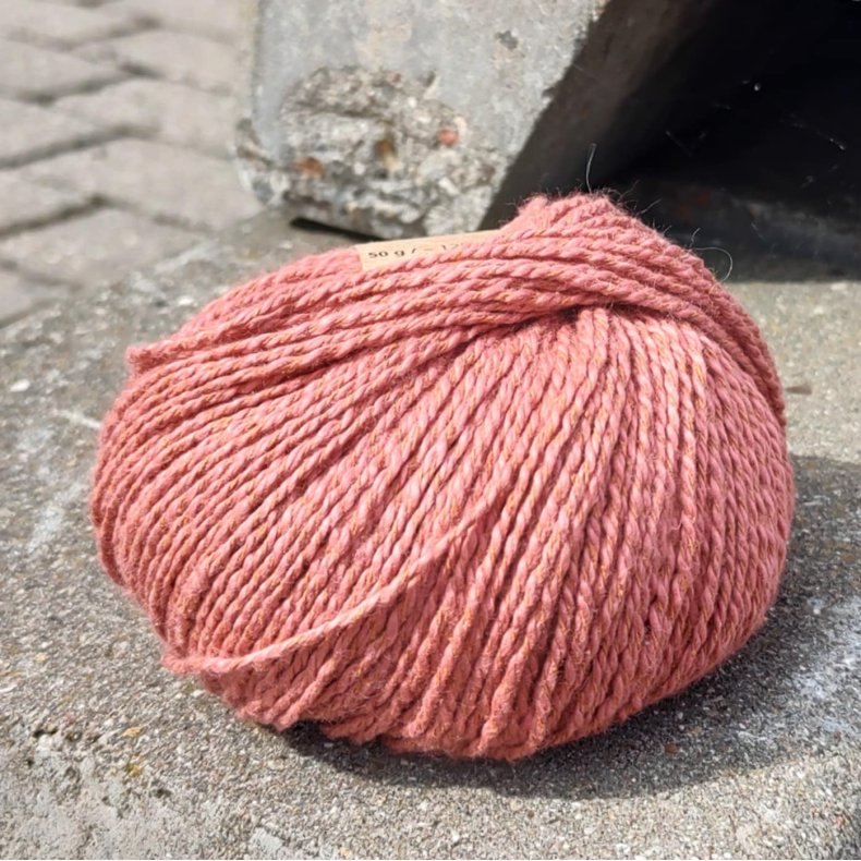 Nr. 11 Brandt Orange // Bomuld &amp; Silke