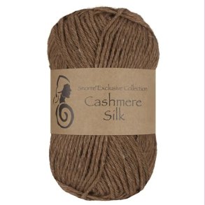 Cashmere Silke // Chokolade Brun 609
