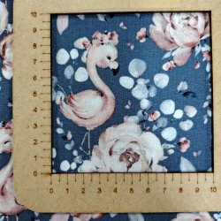 Bomulds jersey // Aquillis Flamingo